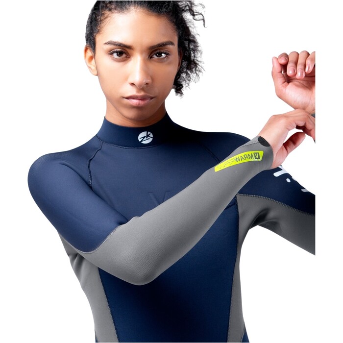 2023 Zhik Womens Superwarm V Neoprene Top NAVY DTP1120W